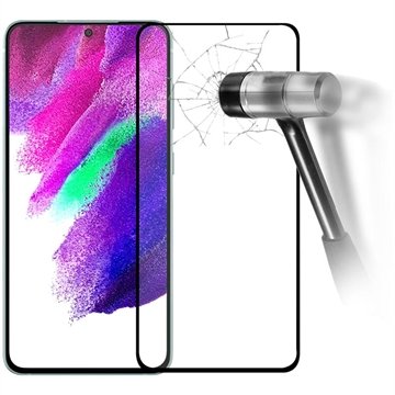 Samsung Galaxy S22 5G/S23 5G Full Cover Beskyttelsesglass Svart Kant