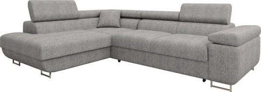 Gabina Sofa med Sjeselong 3 seter Grå Gabina Sofa med Sjeselong 3 seter Grå