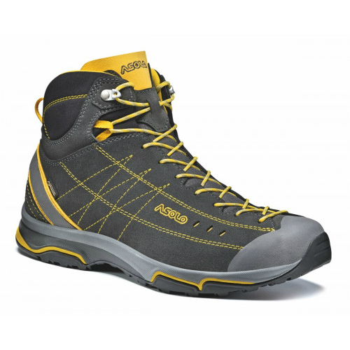 Asolo NUCLEON MID GV MM Herre, A147 GRAFITE/GIALLO, 40 2/3