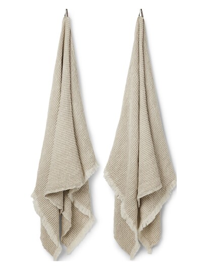 compliments Como Towel 60X100 Cm - Beige - 60X100CM