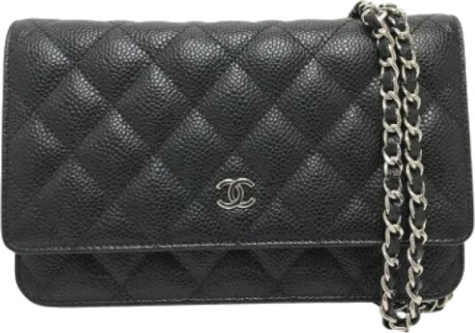 Chanel Vintage Dame Svart