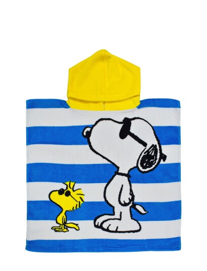 BrandMac Poncho Snoopy 50X100Cm, 100% Cotton - Multi/patterned - 50X100CM
