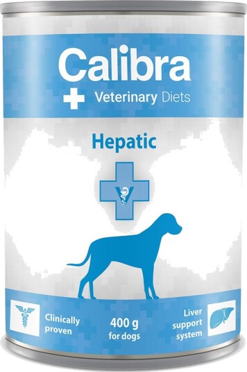 Calibra Våtfôr Veterinary Diet Hund Hepatic Kylling 6 X 400 G