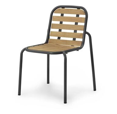 Normann Copenhagen Vig Utendørsstol Sort/Robinia Normann Copenhagen Vig Utendørsstol Sort/Robinia