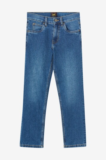 Lee - Jeans Straight Stretch Fit - Blå