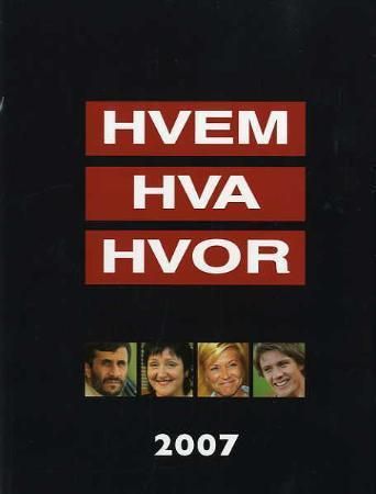 Hvem hva hvor 2007, Akseptabel bruktbok Hvem hva hvor 2007, Akseptabel bruktbok