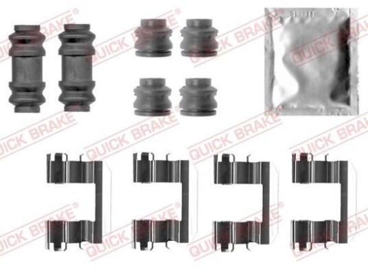 Tilbehørsett, skivebremse belegg QUICK BRAKE 109-0028