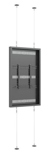 Multibrackets M Pro Series Wire F2C innhegning - lav profil - for flatpanel - medium - svart