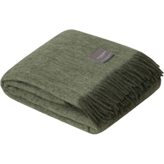 Stackelbergs Mohair Pledd 130x170 cm Moss