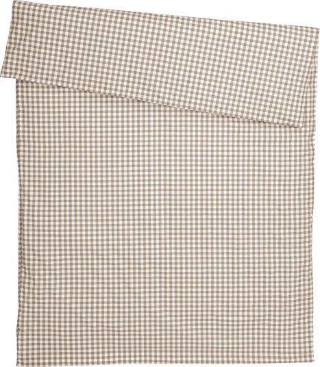 ERWIN M. Dynetrekk Tux i renforcé ; 140x200 cm BxL; Sand