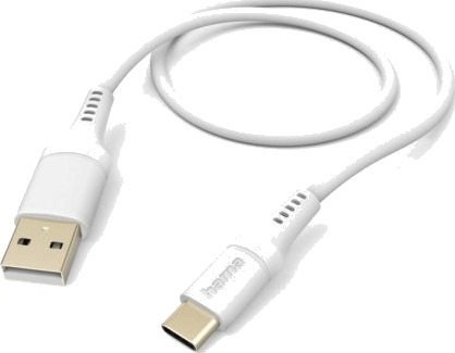 Hama Usb-Kabel Usb-A Til Usb-C 1,5 M Hvit