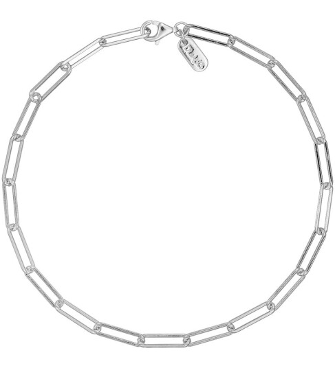 DESIGN LETTERS Chunky Square Link Chain Large Bracelet Silver |Silver |One Size DESIGN LETTERS Chunky Square Link Chain Large Bracelet Silver |Silver |One Size