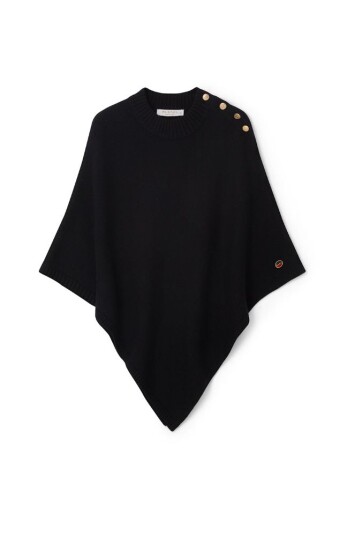 Busnel randy poncho svart