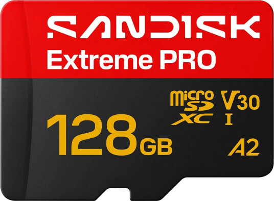 SANDISK Extreme PRO microSD/SD 250MB/s 128GB