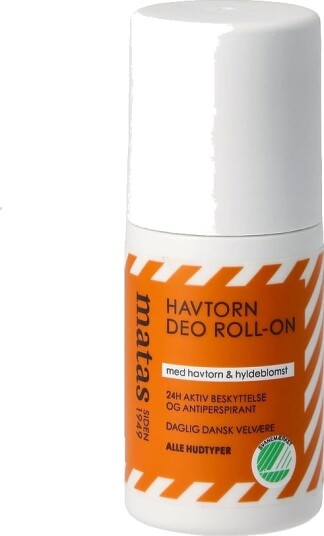 Matas Striber Sea Buckthorn & Elderflower Deodorant Roll On 50 ml Matas Striber Sea Buckthorn & Elderflower Deodorant Roll On 50 ml