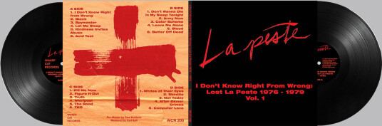 I Don't Know Right From Wron Lost La Peste: 1976 1979 Vol. 1
