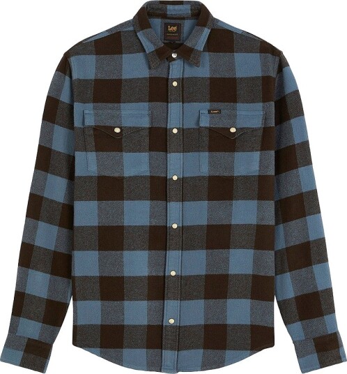Lee Skjorte Clean Western Shirt Chocolate Torte Brun