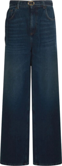 Twinset Dame Jeans Blå W26,