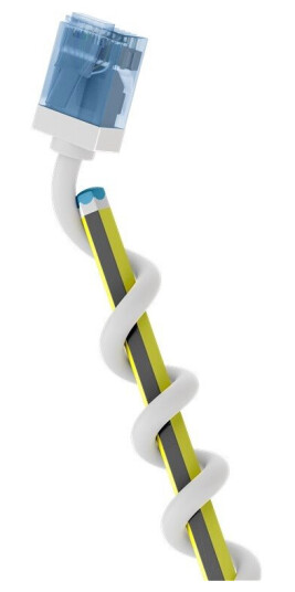 Goobay 74301 10 M Cat6a U/Utp Utp Rj-45 Rj-45 Hvit
