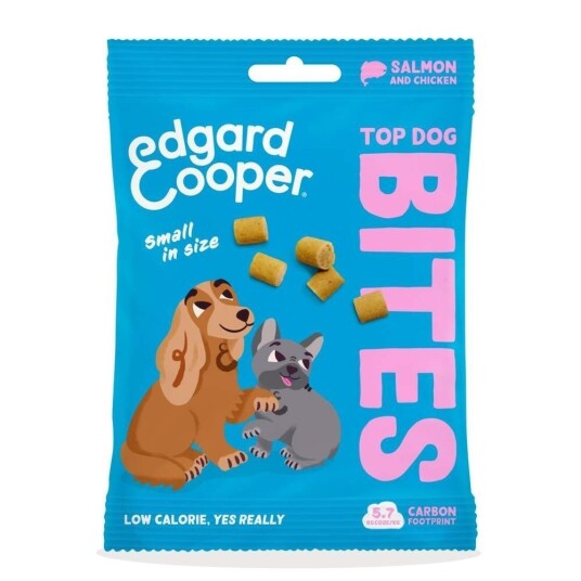 Edgard & Cooper Top Dog Bites Laks & Kylling 50 G