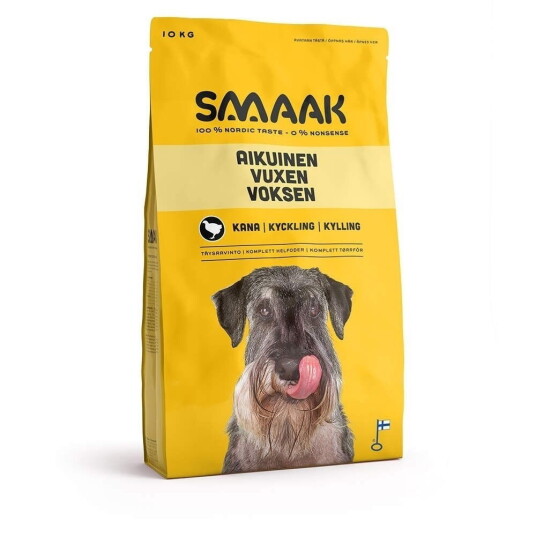 Smaak Dog Adult Kylling (10 kg)