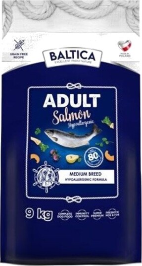Baltic Agro Hypoallergen Voksen Baltica Excellent Medium Laks Tørrfôr Til Hund 9 kg Baltic Agro Hypoallergen Voksen Baltica Excellent Medium Laks Tørrfôr Til Hund 9 kg