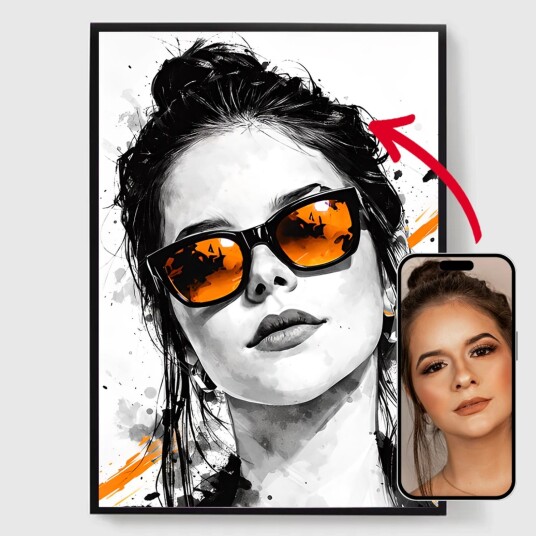 Namly Design Personalisert Plakat Akvarell & Oljemaleri Kunst AI Plakat POSTERUHOFS7