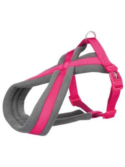 Trixie Premium Touring Harness S: 3565 cm/20 Mm Fuchsia