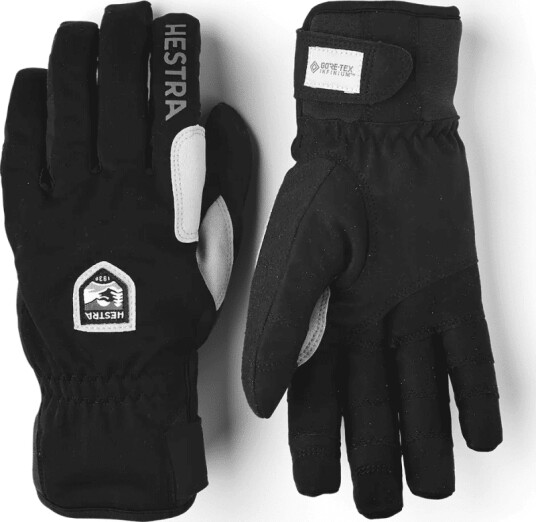 Hestra Ergo Grip Wool Touring – 5 Finger 10 Black