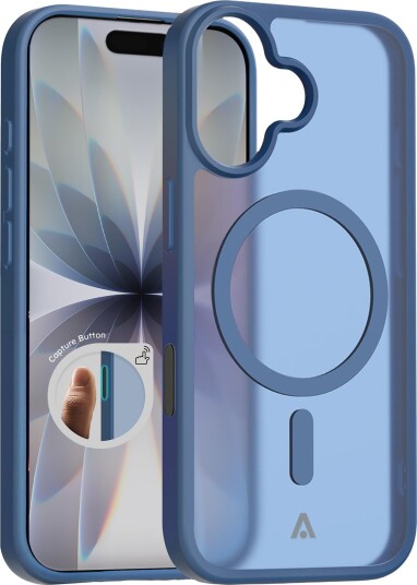 Alkaya Lucid MagSafe deksel for iPhone 17 Blå