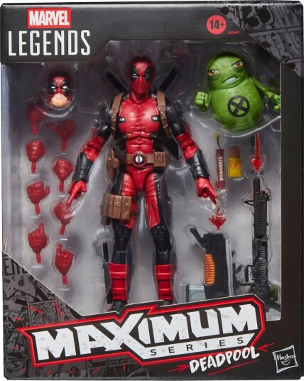 Hasbro Marvel Legends Series Maximum Actionfigur Deadpool Hasbro Marvel Legends Series Maximum Actionfigur Deadpool