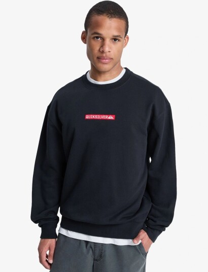 Quiksilver Dna Crew   Black   XXL