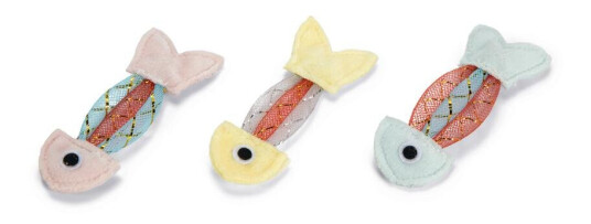 Spretten Fisk Katteleke 3Stk Spretten Fisk Katteleke 3Stk