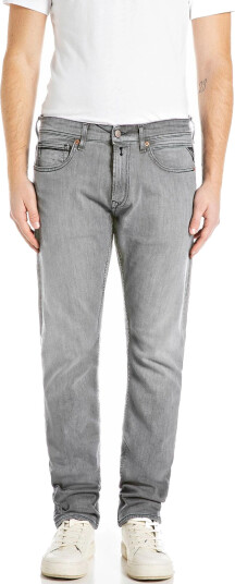 Replay Grover Trousers Straight 573 Eco Plus   Grey   36 x 32