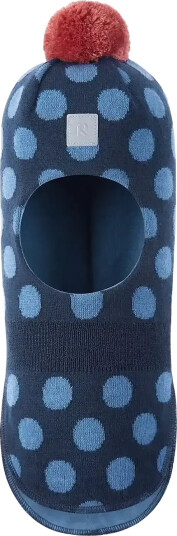 Reima Balaclava, Polkka - Blue - 54 Reima Balaclava, Polkka - Blue - 54