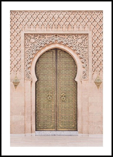 Boho Door Plakat / 21x30cm