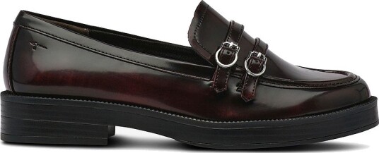 Tamaris Loafers Women Slip on Rød