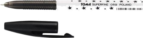 Superfine Penn 0,5 Mm Svart (30 Stk) Toma Superfine Penn 0,5 Mm Svart (30 Stk) Toma