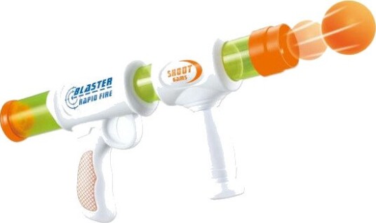 RSToys Ronchi SuperToys Airblaster Extreme Pumpgevår Med 6 Myke Skumballer 6+ År RSToys Ronchi SuperToys Airblaster Extreme Pumpgevår Med 6 Myke Skumballer 6+ År