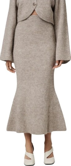 Adoore Dame Skjørt Beige M,