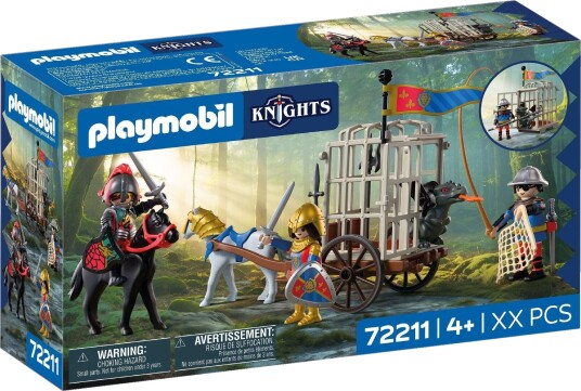 Playmobil Knights 72211 Dragekidnapping Byggesett 4+ År 44 Deler