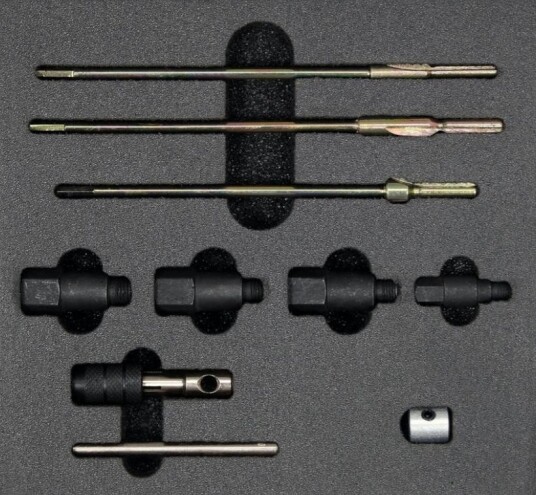 YATO YT-17712 Verktøysett for gjengeskjæring, glødeplugg