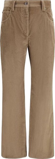 Brunello Cucinelli Dame Bukser Beige 2XS,