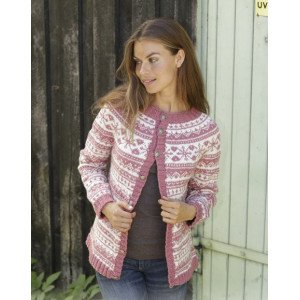 �Selvik Jacket by DROPS Design Jakke Strikkeoppskrift str. S XXXL Small