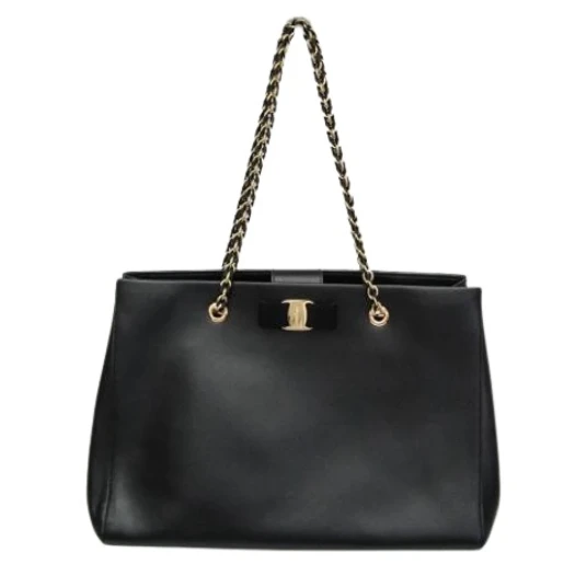 Salvatore Ferragamo Dame Svart