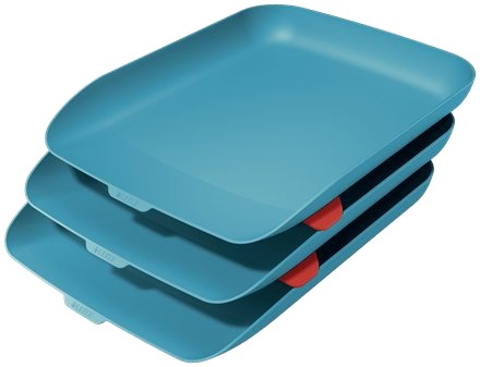 Leitz Cosy Brevbakke For A4 210 X 297 Mm C4 229 X 324 Mm Rolig Blått En Pakke 3