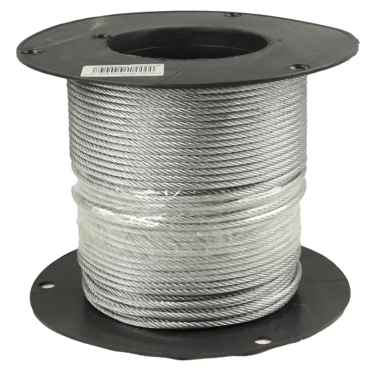 CAL Wire - 6X19 - Spole - Galvanisert - 4 mm - 100 meter