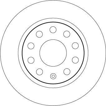Bremseskive TRW DF6553