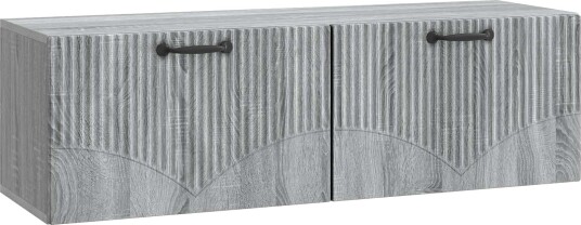 Vegghengt TV skap Grå sonoma 98 x 31 x 30 cm Konstruert tre Vegghengt TV skap Grå sonoma 98 x 31 x 30 cm Konstruert tre