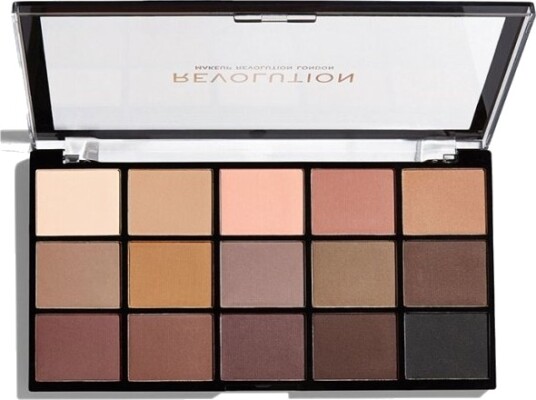 Makeup Revolution Reloaded Palette Eye Palette Basic Mattes 15X 1.1 G Makeup Revolution Reloaded Palette Eye Palette Basic Mattes 15X 1.1 G